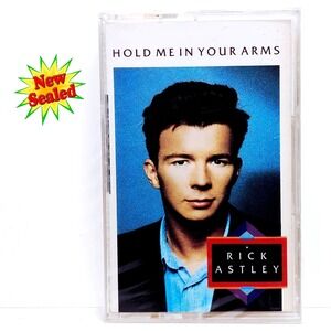 Rick Astley Hold Me In Your Arms Cassette Tape 1988 RCA Pop‎ NWT